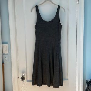 Ibex Costa Azul Dress Sleeveless Merino Wool | Charcoal Gray | Womens Size S